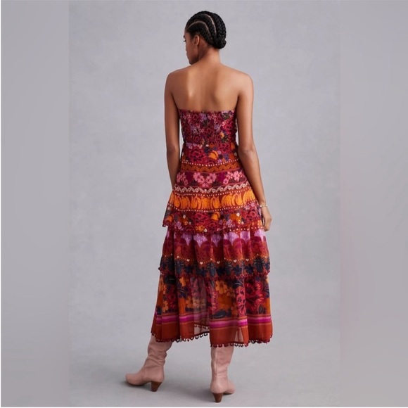 Farm Rio Tiered Maxi Dress - Picture 2 of 8